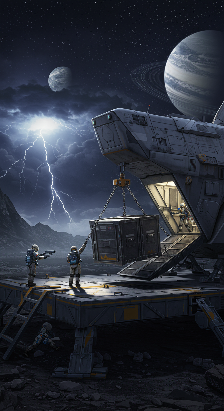 Space character speaking